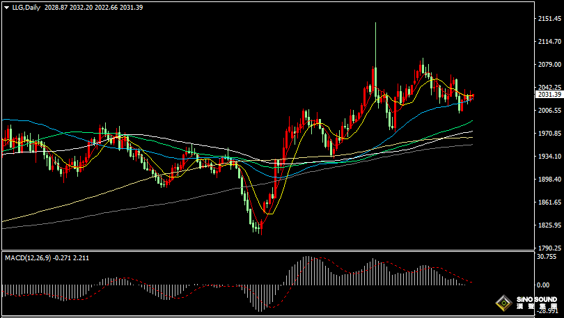 漢聲張新才:[1月24日晚評]關注晚間重要數據影響，金價窄幅盤整謀求突破