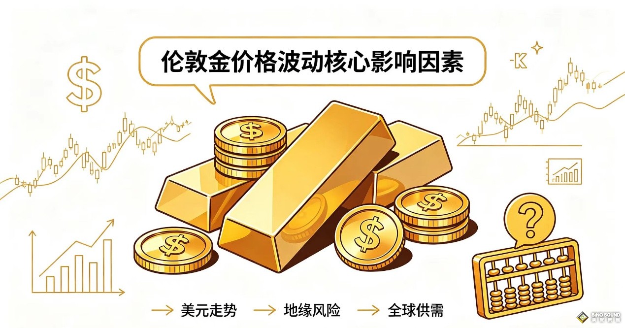 倫敦金價格波動核心影響因素