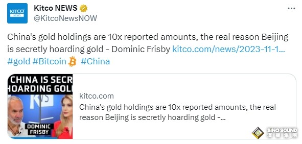 中國秘密收購大量黃金！分析師：持有量已超過美國2倍 金價明年上看3000、比特幣將破10萬