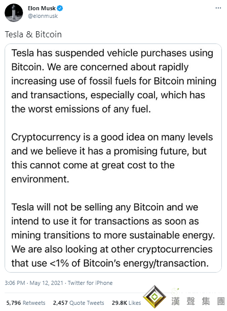 “腥風血雨”的一晚！美股遭血洗、道指崩跌近700點 金價大跌逾20美元 馬斯克推文令加密貨幣“閃崩”、比特幣一度暴跌16%